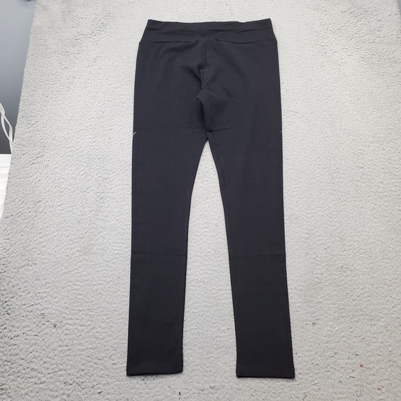 Killstar Mooncult Leggings Womens L Black Gothic Devil Skull Graphic High Waist - Picture 2 of 10